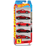 Hot Wheels Αυτοκινητάκια Ferrari Σετ 5