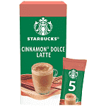 Starbucks Στιγμιαίος Καφές Cinnamon Dolce Latte 5τεμ