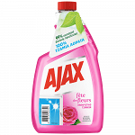 Ajax Γιορτή Λουλουδιών Ρόδο Αυγής Καθαριστικό Τζαμιών Ανταλλακτικό 750ml