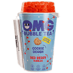 Omg Bubble Tea Cookie Red Berry 265ml
