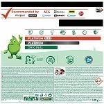 Fairy Platinum Κάψουλες Πλυντηρίου Πιάτων Λεμόνι (50 +50 Τεμάχια Δώρο)