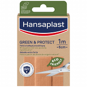 Hansaplast Επιθέματα Χεριών Green & Protect 1mx6cm