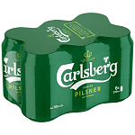 Carlberg Μπίρα Kουτί 330ml 6τεμ