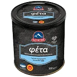 Όλυμπος Φέτα Π.0.Π Μεταλλικό Δοχείο 500gr