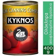 Kyknos Τομάτες Αποφλοιωμένες Ολόκληρες 400gr