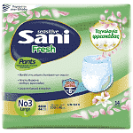 Sani Fresh Pants Εσώρουχα Ακράτειας Ν.3 Large 14τεμ