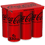 Coca-Cola Zero 6x330ml