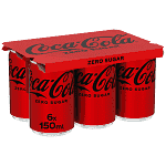 Coca-Cola Zero 6x150ml