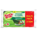 Scotch Brite Σφουγγαράκι Κουζίνας Αντιβακτηριδιακό Δυνατό 3τεμ
