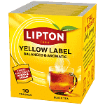 Lipton Τσάι Yellow Label 10 φακελάκια