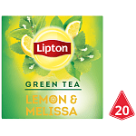 Lipton Πράσινο Τσάι Λεμόνι-Μελισσόχορτο 20 Πυραμίδες