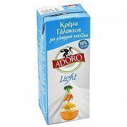 Adoro Κρέμα Γάλακτος Light 200ml