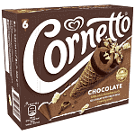 Algida Cornetto Choco Παγωτό 6x60gr 90ml