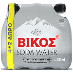 Βίκος Σόδα 330ml 4+2 Δώρο