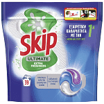 Skip Απορρυπαντικό Πλυντηρίου Κάψουλες Ultimate Fresh 39Mεζ 823g