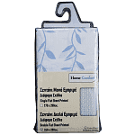 Home Comfort Σεντόνι Floral Printed Μπλε 240x260cm