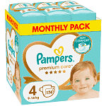 Pampers Premium Care N.4 174τεμ