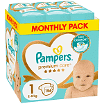 Pampers Premium Care N.1 2-5kg 156τεμ