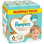 Pampers Premium Care No6 13-18kg 128τεμ