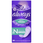 Always Dailies Fresh & Protect Normal Σερβιετάκια 30τεμ