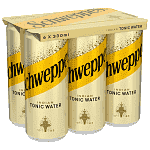 Schweppes Indian Tonic 330ml 6τεμ