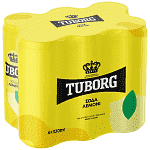 Tuborg Σόδα Λεμόνι 6x330ml