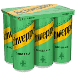 Schweppes Ginger Ale 330ml 6 τεμ.
