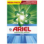 Ariel Απορρυπαντικό Πλυντηρίου Ρούχων Σκόνη Λευκά & Χρωματιστά 91μεζ.
