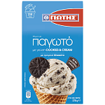 Γιώτης Μίγμα Για Παγωτό Cookies & Cream 378gr