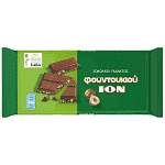 ΙΟΝ Σοκολάτα Γάλακτος Φουντούκι Με Στεβια 60gr