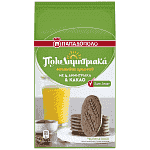 Παπαδοπούλου Μπισκότα Πολυδημητριακά Κακάο Χωρίς Ζάχαρη 175gr