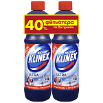 Klinex Ultra Protection Χλωρίνη 2x750ml (Το 2ο -40%)