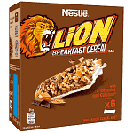 Nestle Lion Μπάρες Δημητριακών 6x25gr
