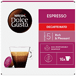 Nescafe Dolce Gusto Espresso Decaf Κάψουλες 16τεμ 88gr