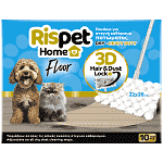 Rispet Heavy Duty 3d Στεγνά Πανάκια Πατώματος 10τεμ.