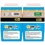 Rispet Heavy Duty 3D Πανάκια Πατώματος 20τεμ