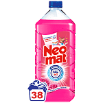 Neomat Eco Υγρό Απορρυπνατικό Πλυντηρίου Άγριο Τριαντάφυλλο 38μεζ 1,763kg