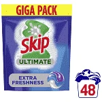 Skip Κάψουλες Απορρυπαντικό Πλυντηρίου Ρούχων Ultimate Fresh 48μεζ