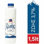 Όλυμπος Γάλα Ζωής 3,7% Λιπαρά 1,5lt