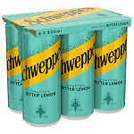 Schweppes Bitter Lemon 330ml 6τεμ