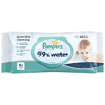Pampers 99% Water Μωρομάντηλα 60τεμ