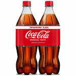 Coca-Cola 2x1lt -0,50€