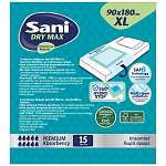Sani Υποσέντονα Dry Max 90x180 15τεμ