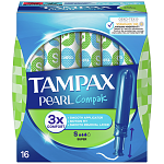 Tampax Compak Pearl Super Ταμπόν 16τεμ