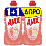 Ajax Fete Des Fleurs Υγρό Καθαριστικό Νούφαρο & Βανίλια 1L (1+1 Δώρο)