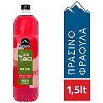 Όλυμπος Πράσινο Τσάϊ Φράουλα Zero 1,5lt