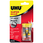 UHU Κόλλα Super Minies 3x1g