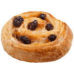 Ρολάκια Βουτύρου 24% Με Σταφίδες Ψημένα Κατεψυγμένα 110gr