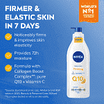 Nivea Body Q10 Plus Firming Lotion Άντλια 400ml