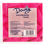 Daiily Χαρτοπετσέτες Λευκές 30x30cm 11Φύλλων 0,190kg